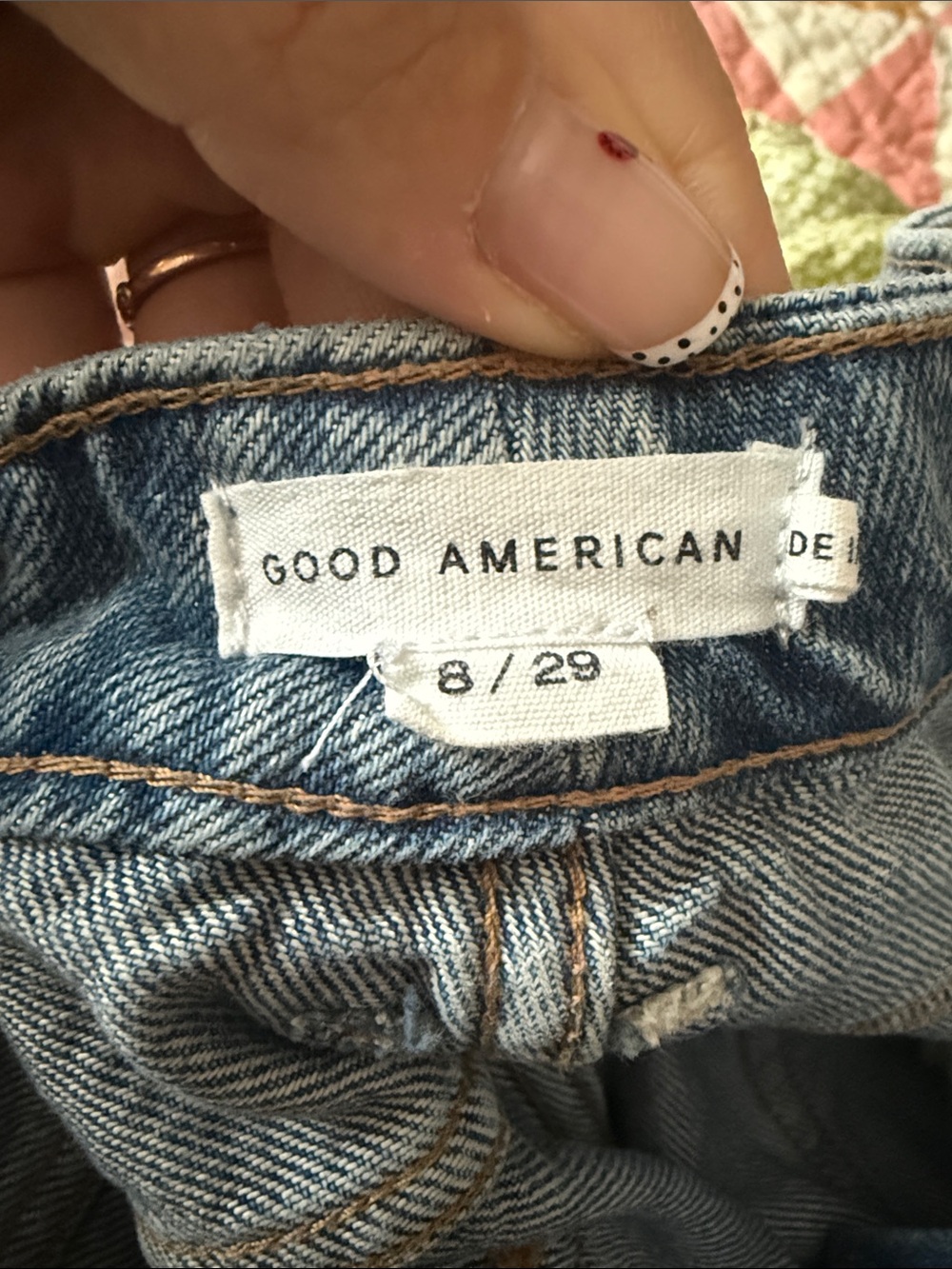 Good American Extra Wide Leg High-Rise Women's Jeans - Picture 3 of 3
